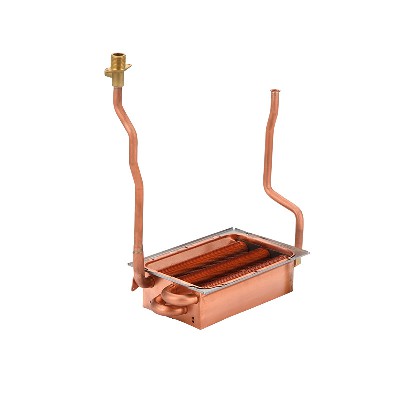 Water heater exchanger, 6-row long, manufacturer's direct supply of water heater accessories, non-standard heat exchanger