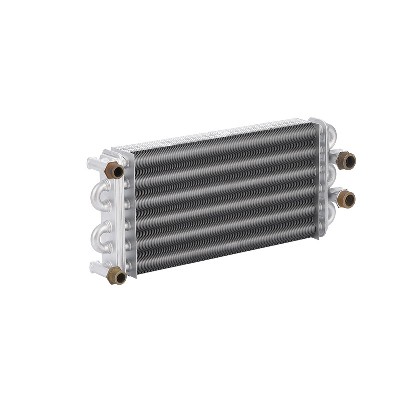 Wholesale of 6-tube circular tube dual function heat exchanger gas heating pipe type water heater accessories from Zhongshan manufacturer