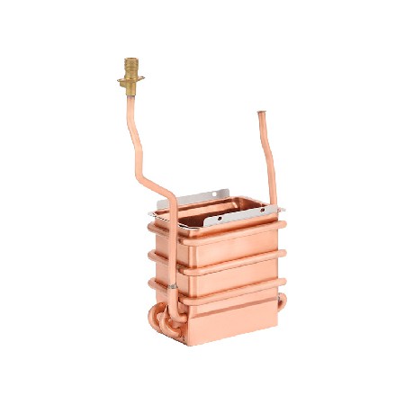 Long 6-row heat exchanger, water heater, heat exchanger, gas water heater accessories, spot oxygen free copper pure copper water tank