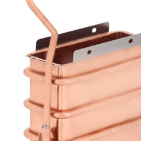 Cross border water heater short 4-row heat exchanger copper box gas water heater accessories fireplace household heat exchanger