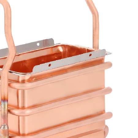 Long 7-row heat exchanger, heat exchanger, fuel water heater accessories, spot wholesale, oxygen free pure copper water tank