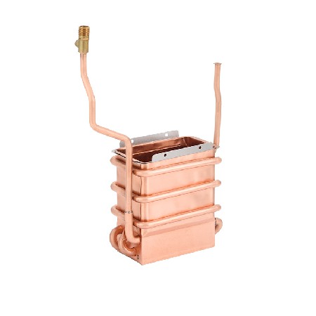 Cross border long 5-row heat exchanger gas water heater heat exchanger household water heater accessories wholesale in large quantities