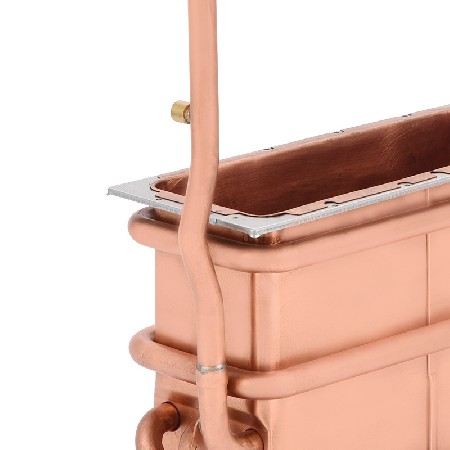 Strong drum 15 row water heater exchanger, water heater accessories, spot wholesale, fuel water heater exchanger manufacturer, direct supply