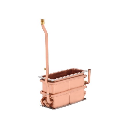Strong drum 15 row water heater exchanger, water heater accessories, spot wholesale, fuel water heater exchanger manufacturer, direct supply