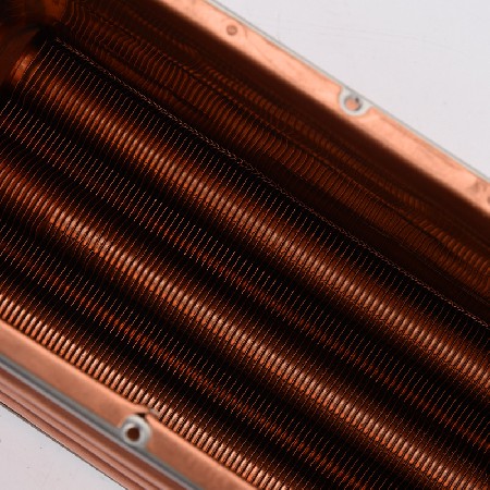Hot water heater, heat exchanger, strong drum, 12 rows processing, gas water heater accessories customization, customized according to drawings and samples