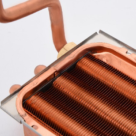 Cross border hot water heater, water heater, heat exchanger, water heater accessories, short 6-row heat exchanger, directly supplied by the manufacturer