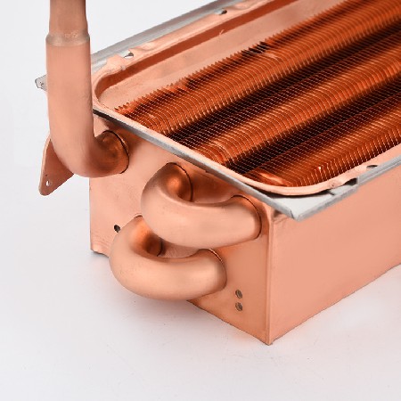 Cross border hot water heater, water heater, heat exchanger, water heater accessories, short 6-row heat exchanger, directly supplied by the manufacturer