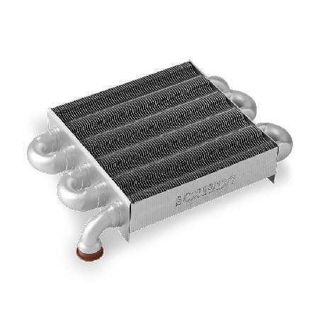 5-tube single function wall mounted boiler heat exchanger wall mounted boiler main heat exchanger for heating and hot water dual-use