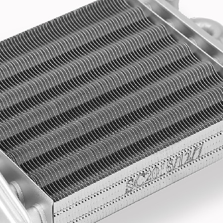 Wall mounted boiler heat exchanger main heat exchanger wall mounted boiler 6-tube dual function wall mounted boiler heat exchanger