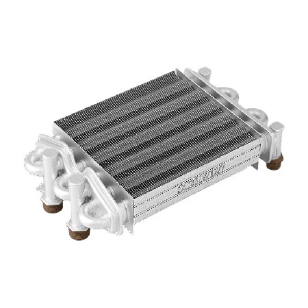Wall mounted boiler heat exchanger main heat exchanger wall mounted boiler 6-tube dual function wall mounted boiler heat exchanger