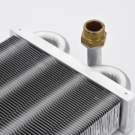 Cross border 7-pipe single function wall mounted boiler, gas heating water heater accessories processing, customized water heater accessories customization