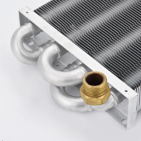 Cross border 7-pipe single function wall mounted boiler, gas heating water heater accessories processing, customized water heater accessories customization